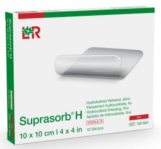 SUPRASORB H Hydrokoll.Verb.dnn 10x10 cm 10 Stck
