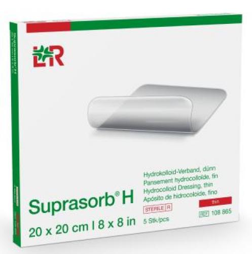 SUPRASORB H Hydrokoll.Verb.dnn 20x20 cm 5 Stck
