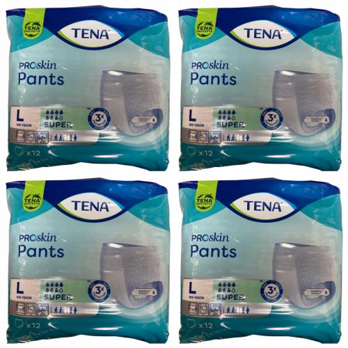 TENA PANTS super L Einweghose 4x12 Stk.
