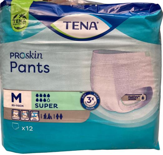 TENA PANTS super M Einweghose 12 Stk.