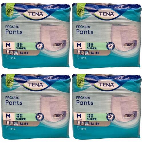 TENA PANTS super M Einweghose 4x12 Stk.