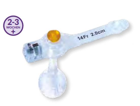FLOCARE MiniSoft Button Sonde Ch 14 2 cm 1 Stck