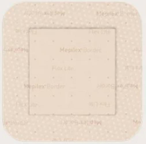 MEPILEX Border Flex Lite Schaumverband 7,5x7,5 cm 5 Stck