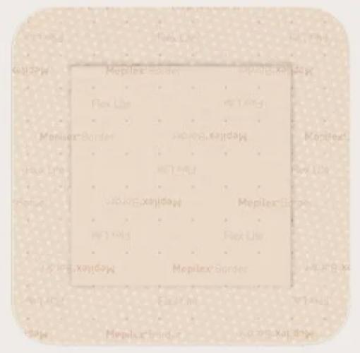 MEPILEX Border Flex Lite Schaumverband 10x10 cm 5 Stck