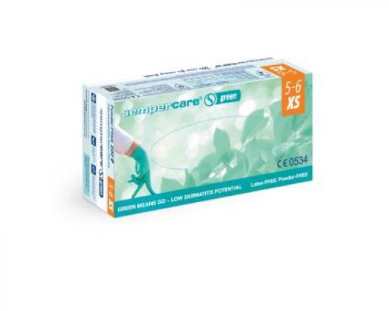 SEMPERCARE Nitrile green U.Hands.unst.puderfrei XS 200 Stck