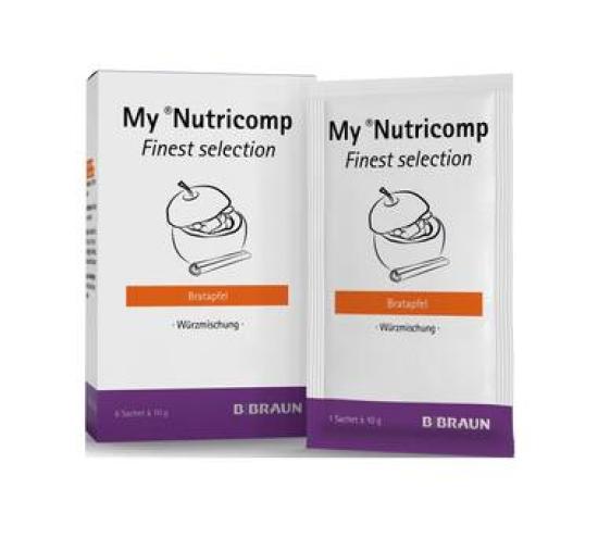 MY NUTRICOMP Bratapfel Pulver Btl. 6x 10g