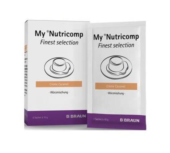 MY NUTRICOMP Creme Caramel Pulver Btl. 6x 10g