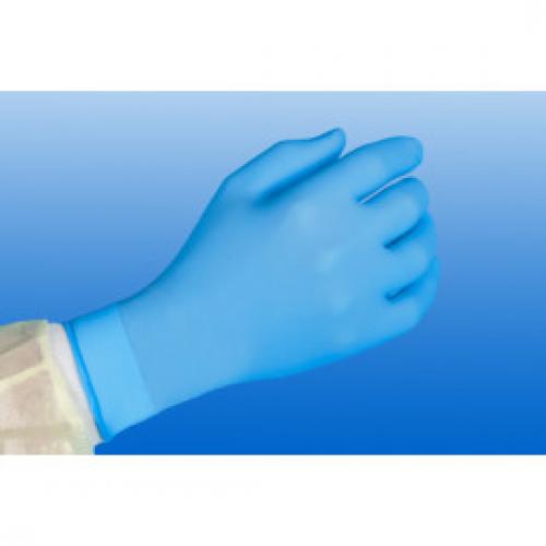NOBAGLOVE Nitril classic Unt.Handsch.pf Gr.L blau 100 Stck