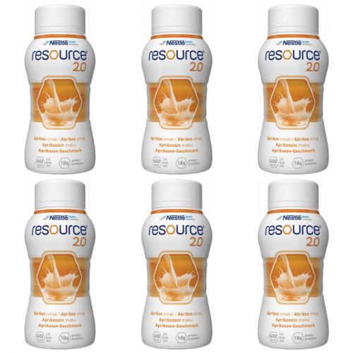 RESOURCE 2.0 APRIKOSE 6x4x200ml