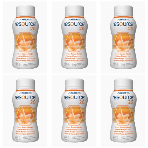 RESOURCE 2.0 ANANAS-MANGO 6x4x200ml