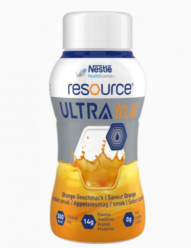 RESOURCE ULTRA FRUIT ORANGE 4x200ml