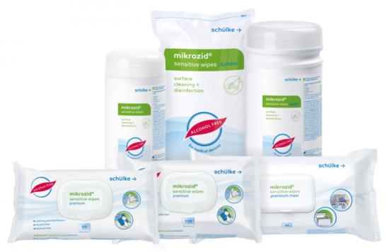 MIKROZID sensitive wipes Jumbo Desinf.MP+Fl.Dose 200 Stck