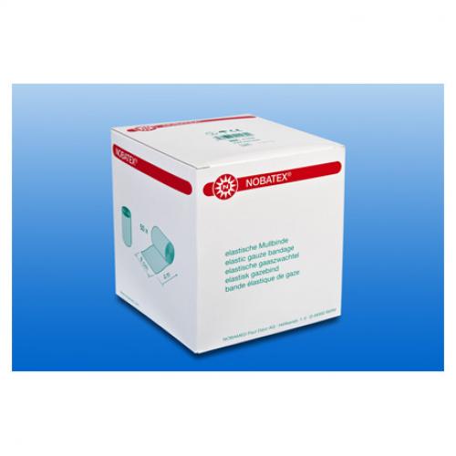 NOBATEX Mullbinden elastisch 10 cmx4 m Hospital 50 Stck