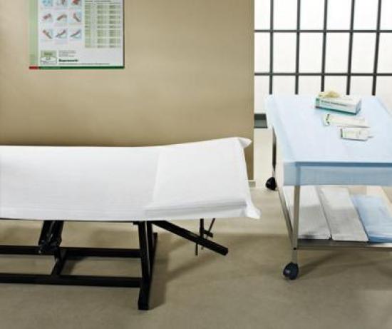 SENTINA Schutzauflage 75x140 cm blau 100 Stck