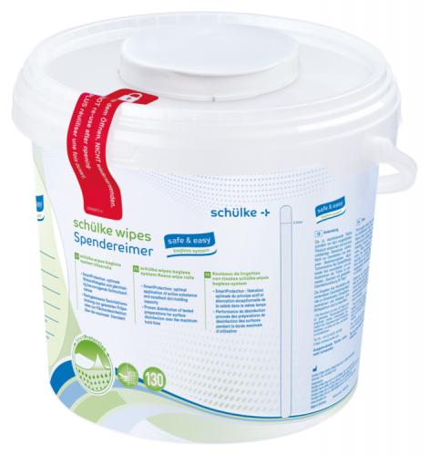 SCHLKE wipes safe & easy bagless Spendereimer 130 Stck / Rolle