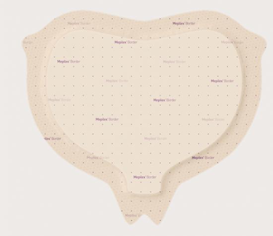 MEPILEX Border Sacrum Schaumverb.16x20 cm steril 5 Stck