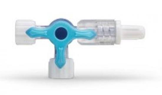 POLYWAY-Pro Dreiwegehahn blau 1x1 Stck