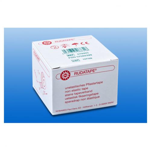 RUDATAPE Pflaster 5 cmx10 m wei 1 Stck