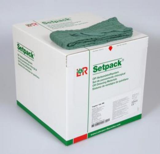 BAUCHTUCH lite steril 8x90cm 4fach grn RK 26x 2 Stck
