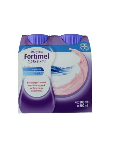 FORTIMEL 1.5 kcal Erdbeergeschmack 4x200ml