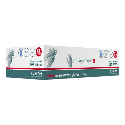 Klinion Ultra Comfort Nitril, ungep. XL, 100 Stck