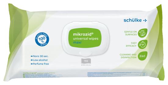 MIKROZID universal wipes plastic-free maxi 90 St�ck
