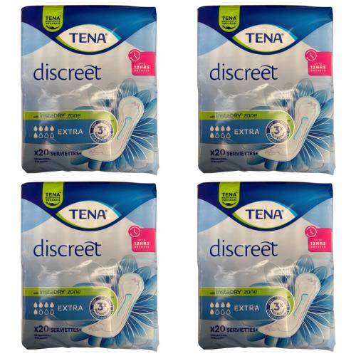 TENA LADY Discreet Einlagen extra 4x20 Stck ( 80 St.)